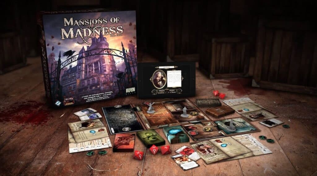 Mansions of Madness components